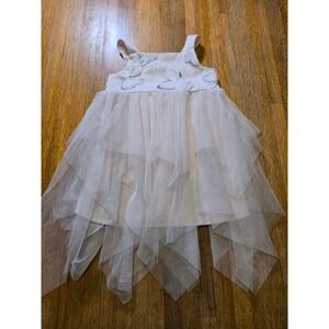 Marmellata Classic Girl 12 Months Pale Pink Butterfly Tulle Tutu Fairycore Dress